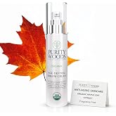 Purity Woods Anti Aging Face Cream, Age Defying Dream Cream, Anti Wrinkle | Face Cream, Deep Wrinkle Repair, Organic Botanicals, All Skin Types, USDA Organic, Aging Skincare, Face and Neck Firming
