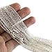 Wholesale 12 PCS Silver Plated Brass Flat Cable Chains Bulk for Jewelry Making 18-30 inches (18 Inch(2MM))