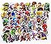 100pcs Superheros Laptop Stickers, Cartoon Computer Vinyl Sticker Waterproof Water Bottles Skateboard Luggage Decal Graffiti Patches Decal