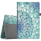 Fintie Folio Case for All-New Amazon Fire HD 10 Tablet (7th Generation, 2017 Release) - Premium PU Leather Slim Fit Smart Stand Cover Auto Wake/Sleep for Fire HD 10.1