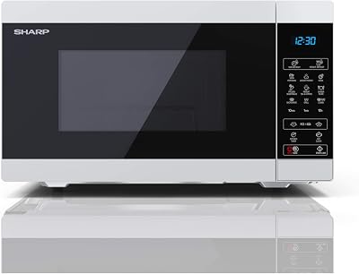 Sharp YC-MG252AU-W 25L 900W Microwave with 1000W Grill 11 Power Levels