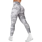 YEOREO Workout Leggings for Women Jada Scrunch Butt Lifting Leggings Seamless Screen Print Gym Yoga Pants