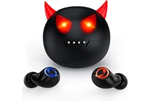 Halfic Wireless Earbuds for Kids and Adults –Bluetooth 5.0 Headphone with Mic and Noise Reduction, in-Ear Buds for Teens and 