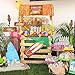 Luau Party Signs Aloha Welcome Signage Tropical Summer Birthday Party Hawaiian Baby Shower Yard Decorations Tiki Bar Photo Props Cutouts Set of 7