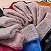 WARMEN Women's Touchscreen Texting Genuine Nappa Leather Glove Winter Warm Simple Plain Cashmere & Wool Blend Lined Gloves (Medium (7), Black (2017 New Touchscreen/Cashmere Blend Lining))