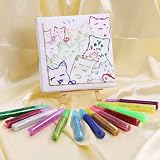 TBC Glitter Glue Pens 30 x 10ml Washable Craft Supplies view 7