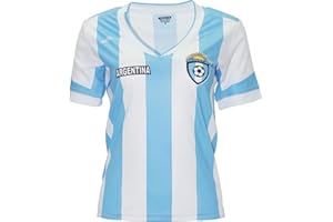 ARZA Argentina New Women Jersey Blue White 100% Polyester