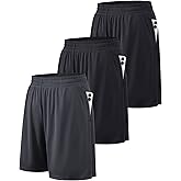 BALENNZ Athletic Shorts for Men with Pockets and Elastic Waistband Quick Dry Activewear