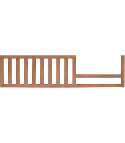 Amazon.com : Evolur Universal Convertible Crib Wooden Full Size Bed Rail, Storm  Grey : Baby