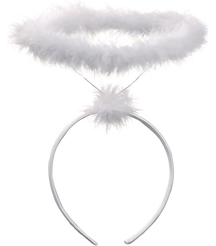 ANGEL Touch of Nature 11008 Adult Angel Wing in White with Elastic