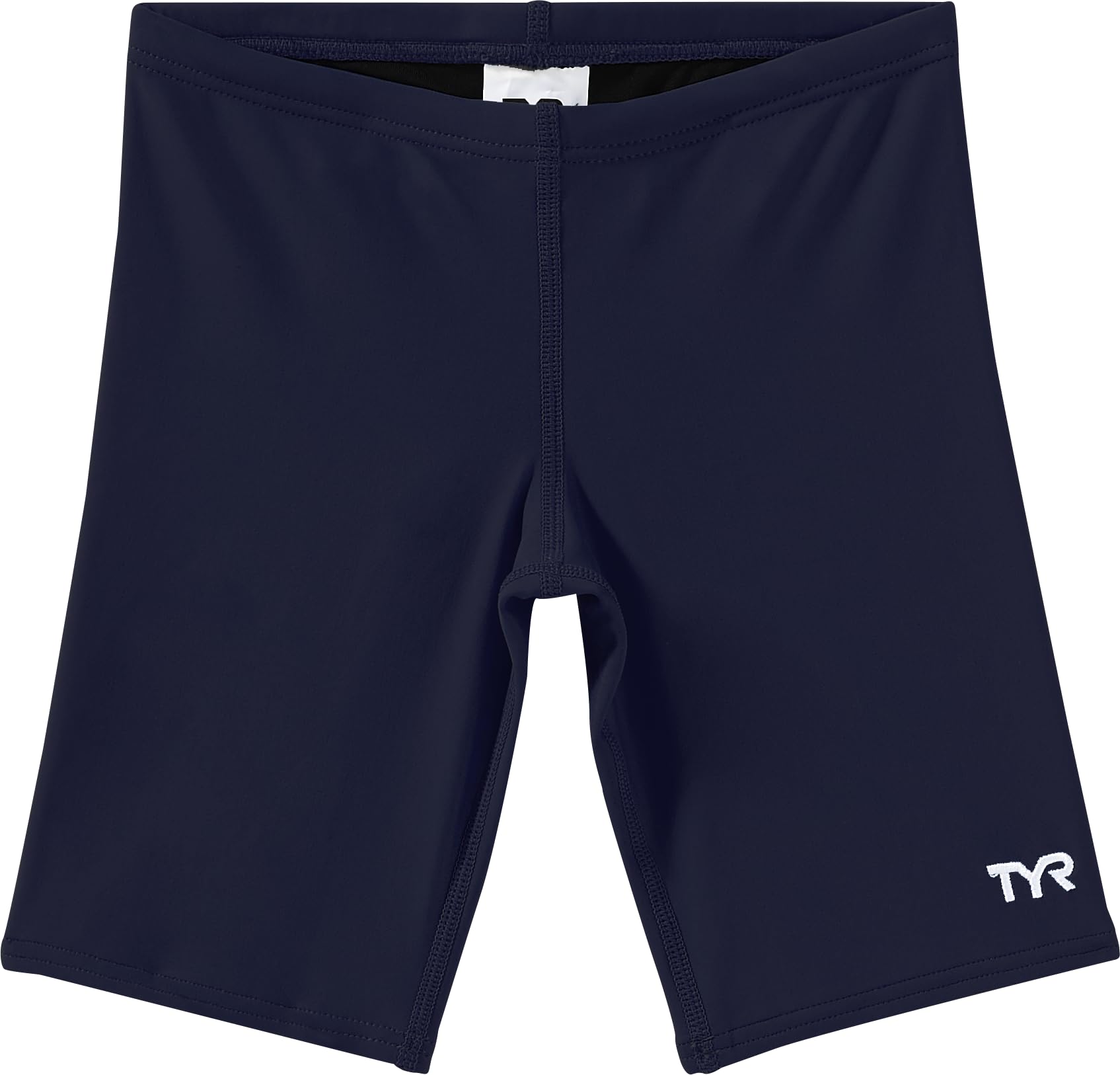 TYR Boys’ Durafast ONE Jammer Swimsuit, Navy, 28