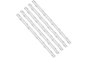 SEAYOO 10 pcs LED Backlight Strips Set for Hisense Sharp JL.D580A1330-365AS-M_V02 LC-58Q7370U LC-58Q7330U LC-58Q620U 58R6E 58H6550E H58AE6100 H58A6100 H58AE6000 H58AE6100UK HZ58A55 HD580S1U02 HD580S1U91