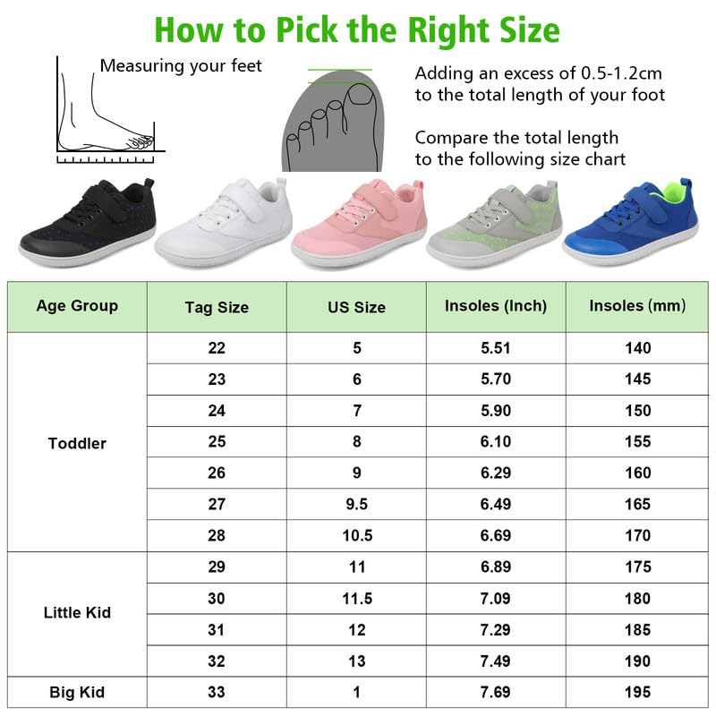 Cozystep Kids Wide Barefoot Shoes Toddler Boys