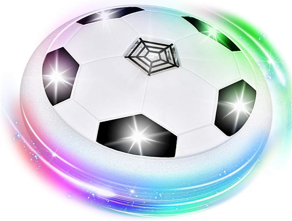 Football Bumpy Ball dmazing Air Power Floating Football, Indoor Football with LED Lights ...
