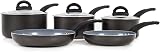 Tower Cerasure 5 Piece Pan Set Induction Suitable Graphite Non-Stick view 2