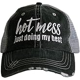 Hot Mess Just Doing My Best Trucker Hat