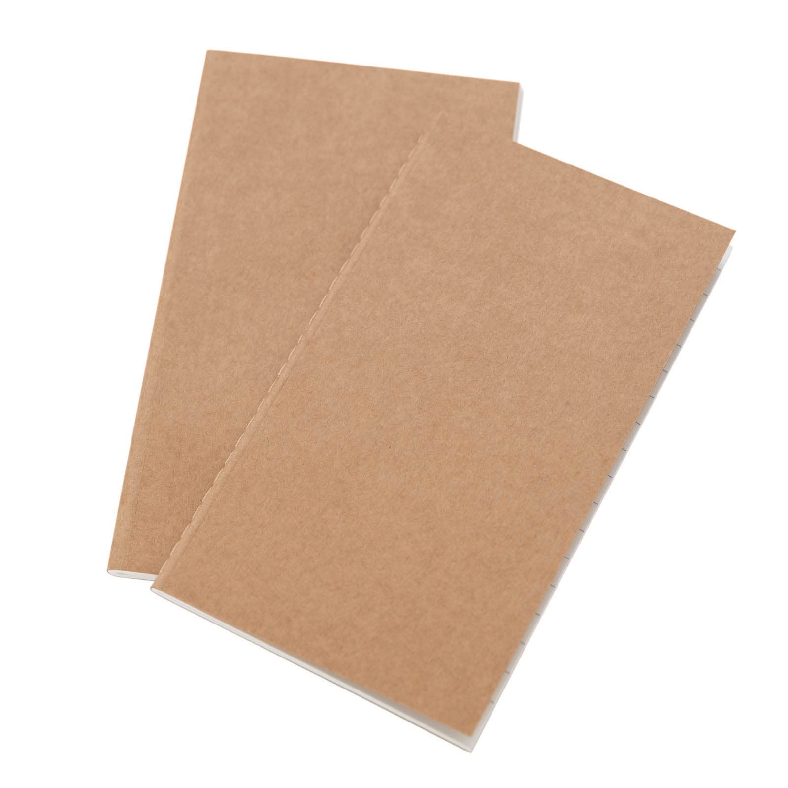 Grupo Erik Travel Journal Refill | 2 Different Note Pads - Lined & Dotted, 7.3 x 4 inches, 40 Sheets Each, 80gsm | Travel Accessories For Women & For Men, Travelling Essentials, Diary Planner Notebook