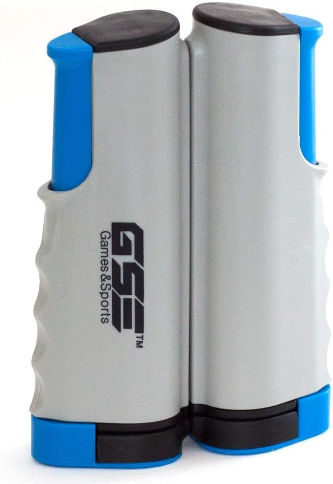 GSE Games & Sports Expert Anywhere Retractable Table Tennis Net and Post. Adjustable Replacement Ping Pong Net (4 Colors) (Gray) : Sports & Outdoors