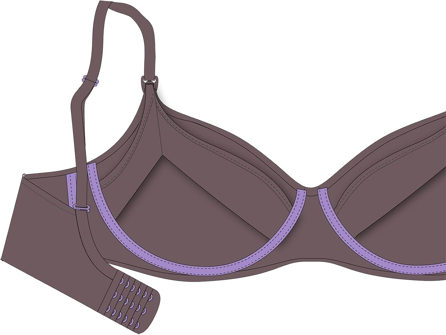 Cake Maternity Croissant Soft Wire Nursing Bra for Breastfeeding, Full Cup Flexi Wire Supportive Maternity Bra at  Women’s Clothing store
