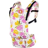 Tula Baby Free-to-Grow Baby Carrier, Adjustable Newborn to Toddler Carrier, for 7 to 45 Lbs, Hamptons