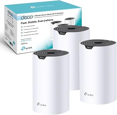 TP-Link Deco S4 AC1200 Whole-Home Mesh WiFi System 3-Pack