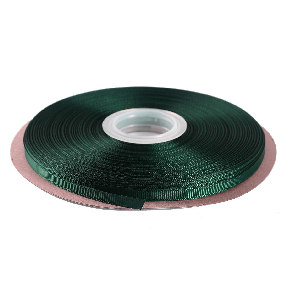 ITIsparkle 6mm Grosgrain Ribbon 45 Meters-Roll Set for Gift Wrapping Scrap Books Party Favor Hair Braids Baby Shower Decoration Cake Decoration Floral Arrangement Craft Supplies, Teal Ribbon