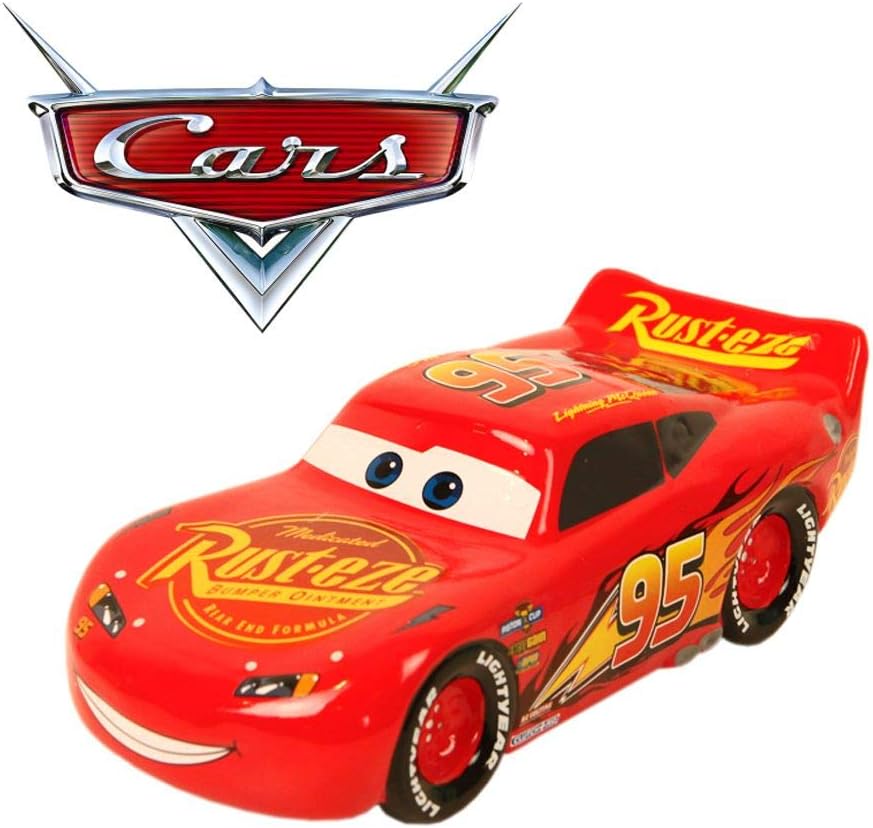 Pixar Cars Lightning McQueen Piggy Bank 