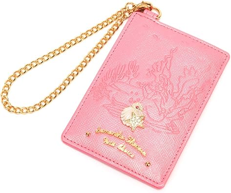 Amazon サマンサタバサプチチョイス パスケース レディース Icカードケース入れ 定期入れ チェーン付き ディズニーコラボ ディズニーコレクション リトルマーメイ Samantha Thavasa サマンサタバサ 定期入れ