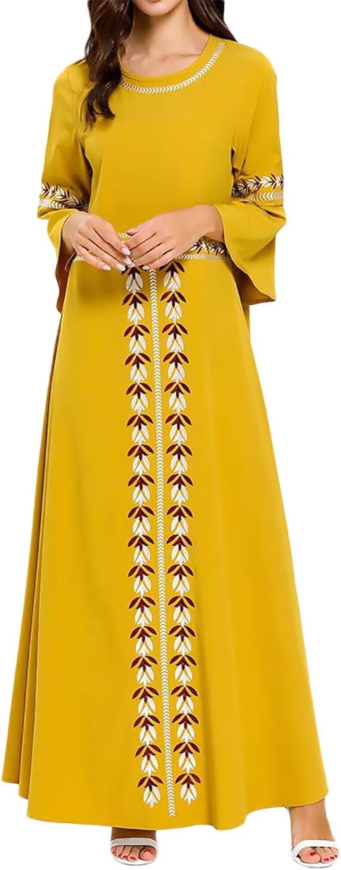 plus size yellow evening gowns