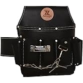 Zeluga 6 Pocket Leather Electrician Tool Pouch