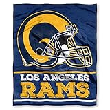 Los Angeles Rams NFL Throwback Silk Touch Throw Blanket (Slot Series) (50in x 60in)