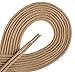 OrthoStep Round Dress Very Thin Tan 36 inch Shoelaces 2 Pair Pack