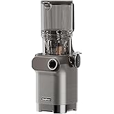 Anybear Cold Press Juicer, 200W Slow Masticating Juicer 4.3" Large Feed Chute Fit Whole Fruits Vegetables | Upgraded Auger | 