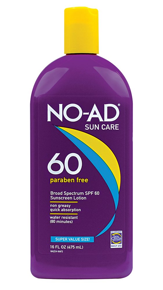 No-Ad 00224 SPF 60 Sunscreen Lotion 