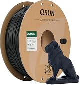 eSUN Upgraded Matte PLA Filament 1.75mm 1kg Deep Black Frosted Texture