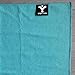 Sticky Grip Yoga Towel – Best Non-Slip Towel for Hot Yoga – Anti-Slipping, Sweat Absorbent Microfiber Towels with Silicone Grip Bottom for Standard & XL Sized Mats (Teal)thumb 4