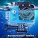 Sports Camera Sport Video 4K WIFI Action Cam 16 MP Underwater Camcorder HD 1080P and 2 Batteries 170° Wide-Angle Blue