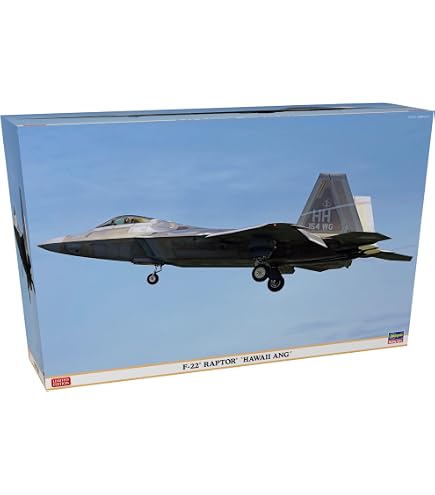 Amazon.com: Hasegawa 1/48 F-22 Raptor Mobius 1 [IUN] Ace Combat