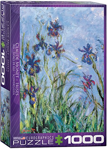 Eurographics Irises by Claude Monet 1000-Piece Puzzle