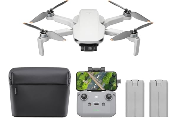 DJI Mini 4K Camera Drone Combo, Drone with 4K UHD Camera for Adults, Under 249 g, 3-Axis Gimbal Stabilization, 10km Video Tra