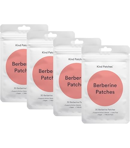 Amazon.com: Kind Patches Berberine Patches with L Glutamine