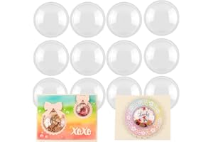 BAOFALI Lot de 20 dômes 3D dimensionnels pour ajouter des dimensions à des cartes, couvertures de fenêtre plastiques, fabrica