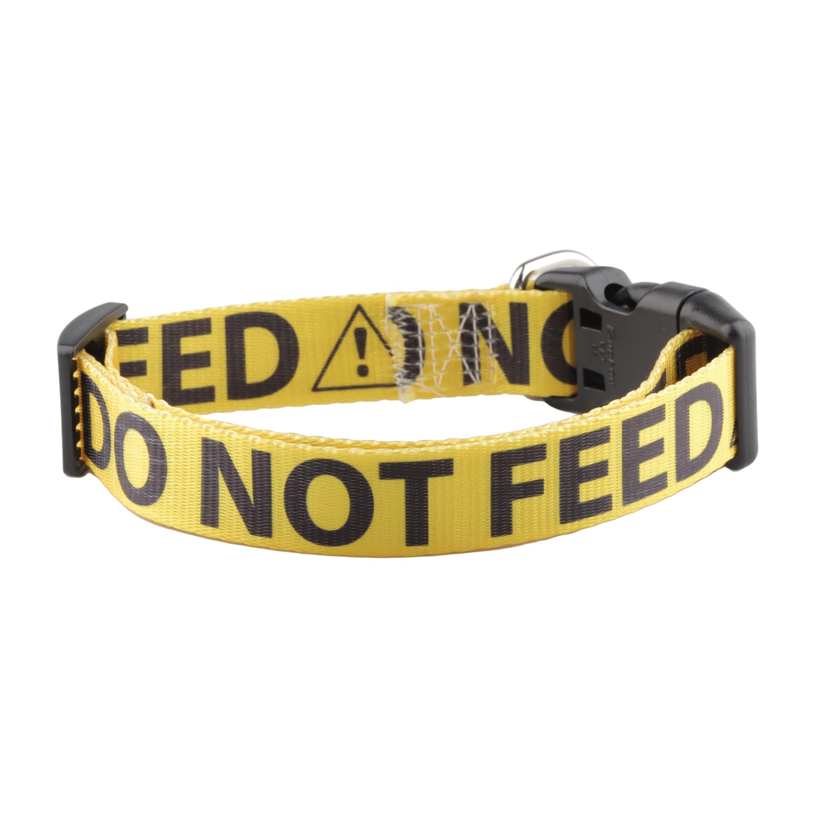 Do Not Feed Dog Collar Yellow Caution Dog Collar Dog Alert Special Needs Dog (do not feed Collar)