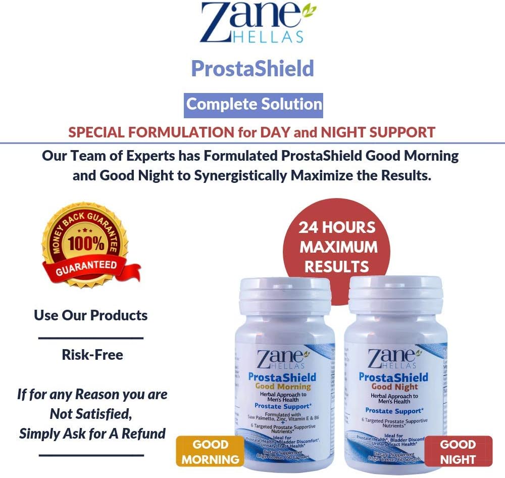 ProstaShield Good Morning. Prostate Supplement. Ideal for Urinary Tract