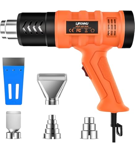 VViViD Model GW1500N Blaze Rapid Heat 1500-Watt Corded Heat Gun (MCF - View #7