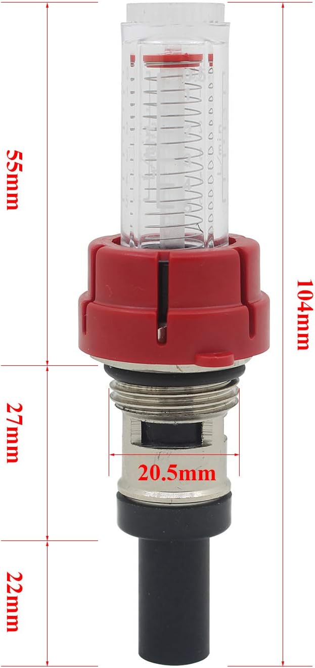 1/5/10/20 Pieces underfloor Heating Manifold Flow Meter/Regulator ufh