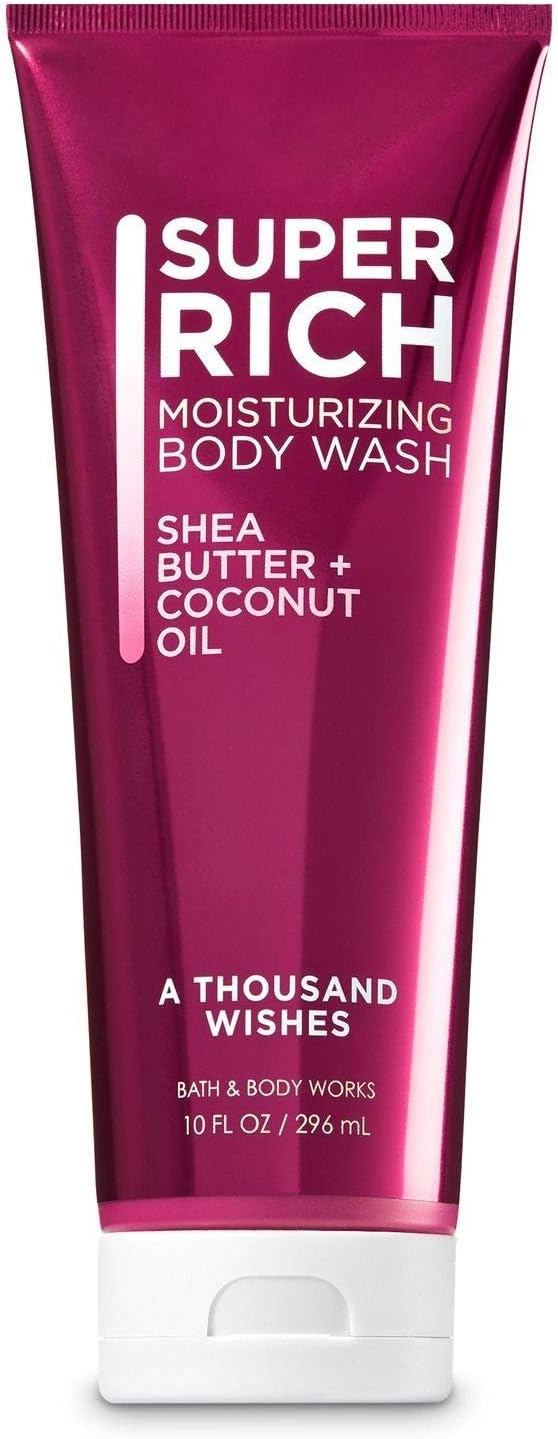 Bath and Body Works NEW Super Rich Moisturizing Body Wash 10 Oz. A
