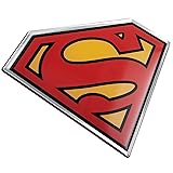 Fan Emblems Superman Domed Chrome Car Decal