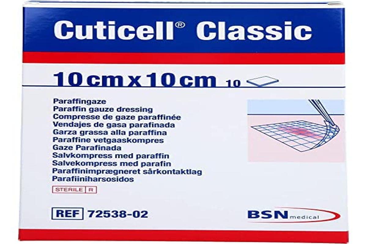 BSN D4291 Cuticell Classic Dressing, 10cm x 10cm, Pack of 10