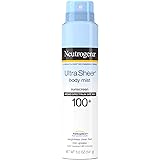 Neutrogena Ultra Sheer Spf#100 +Body Mist Full Reach Spray 5 Ounce (148ml)